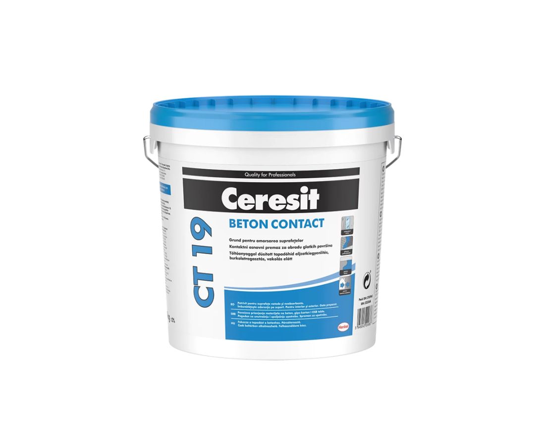 ბეტონოკონტაქტი CT19 5ლ CERESIT (7,5 კგ) — გრუნტი